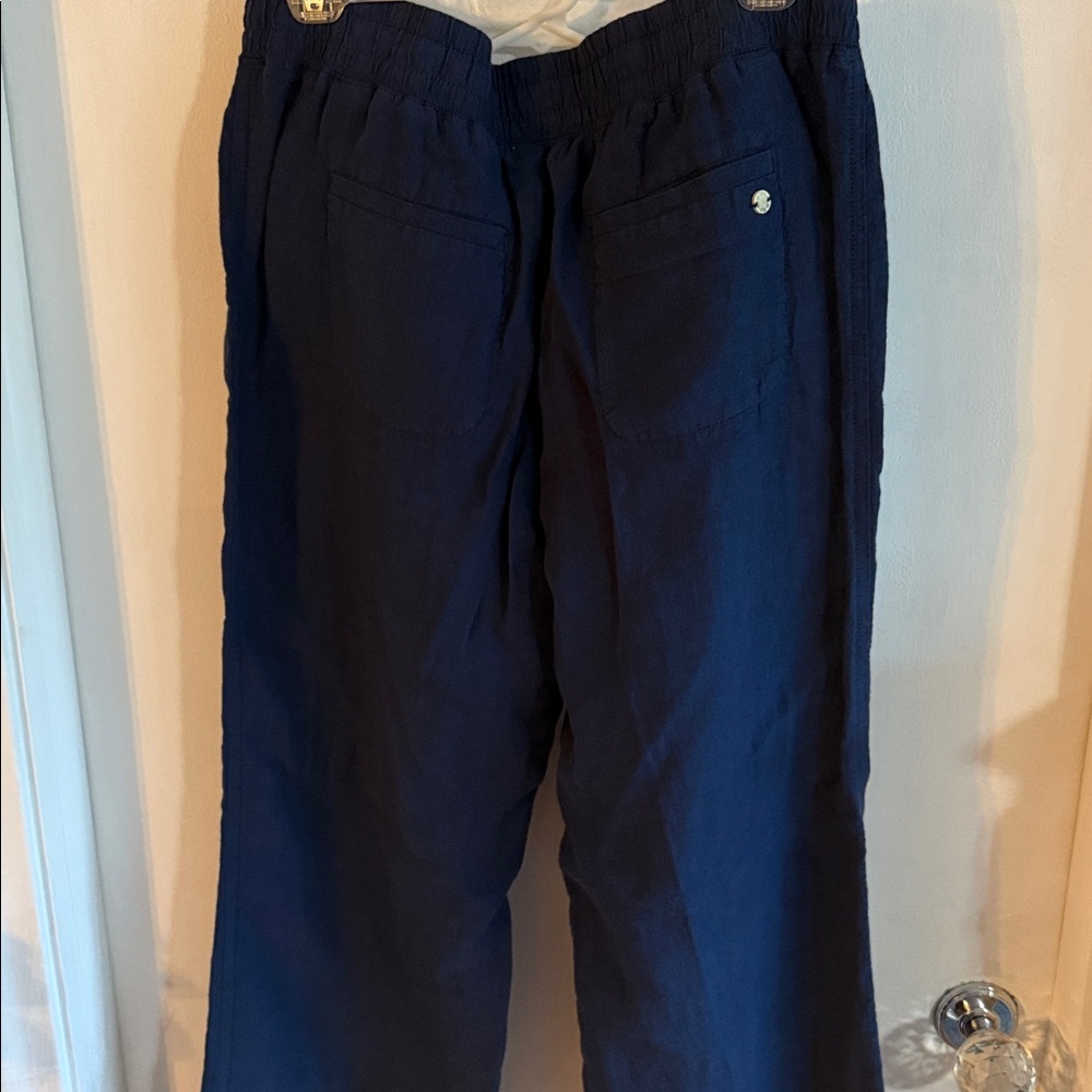 Lilly Pulitzer Blue Wide Leg Trousers - Picture 5 of 5